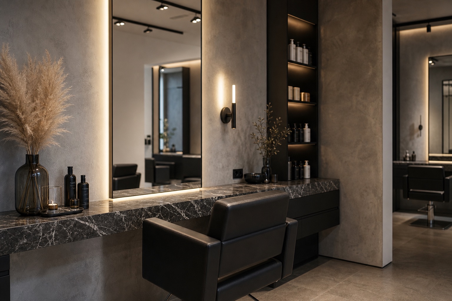 Wnętrze salonu Maison Hair